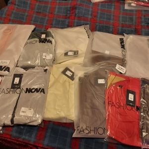 Fashion Nova Faux Leather Dresses Sz 2X